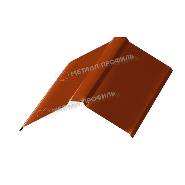 Планка конька плоского 190х190х2000 (AGNETA-20-Copper\Copper-0.5) ― приобрести по доступной стоимости ― 3585 ₽.